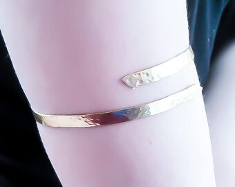 Upper Arm cuff - Gold Arm Cuff - Adjustable arm Cuff - Upper Arm Bracelet - Upper Arm band - Gold Arm bracelet - Egyptian Bracelet