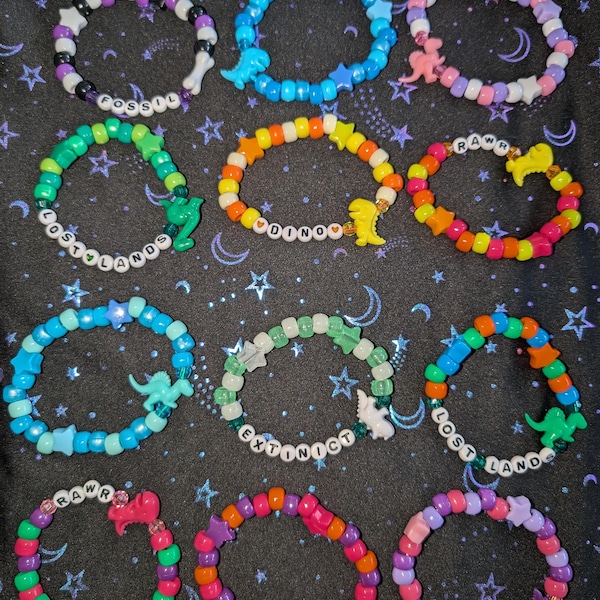 Kandi Dinosaur - Etsy