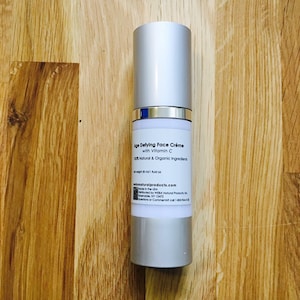 Vitamin C Face Cream, Niacinamide, Facial Primer, Natural Face Cream, Silicone free cream, self care, brightening cream, made in the USA