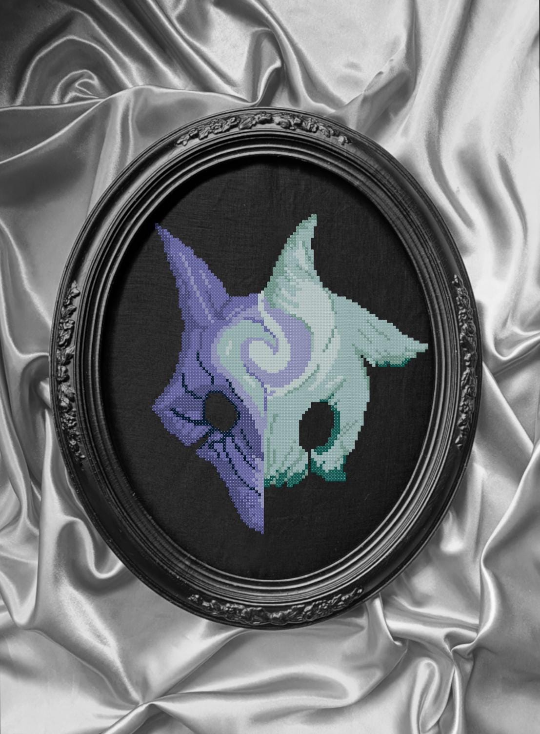 Kindred Mask League of Legends Champion Cross Stitch Pattern - Etsy