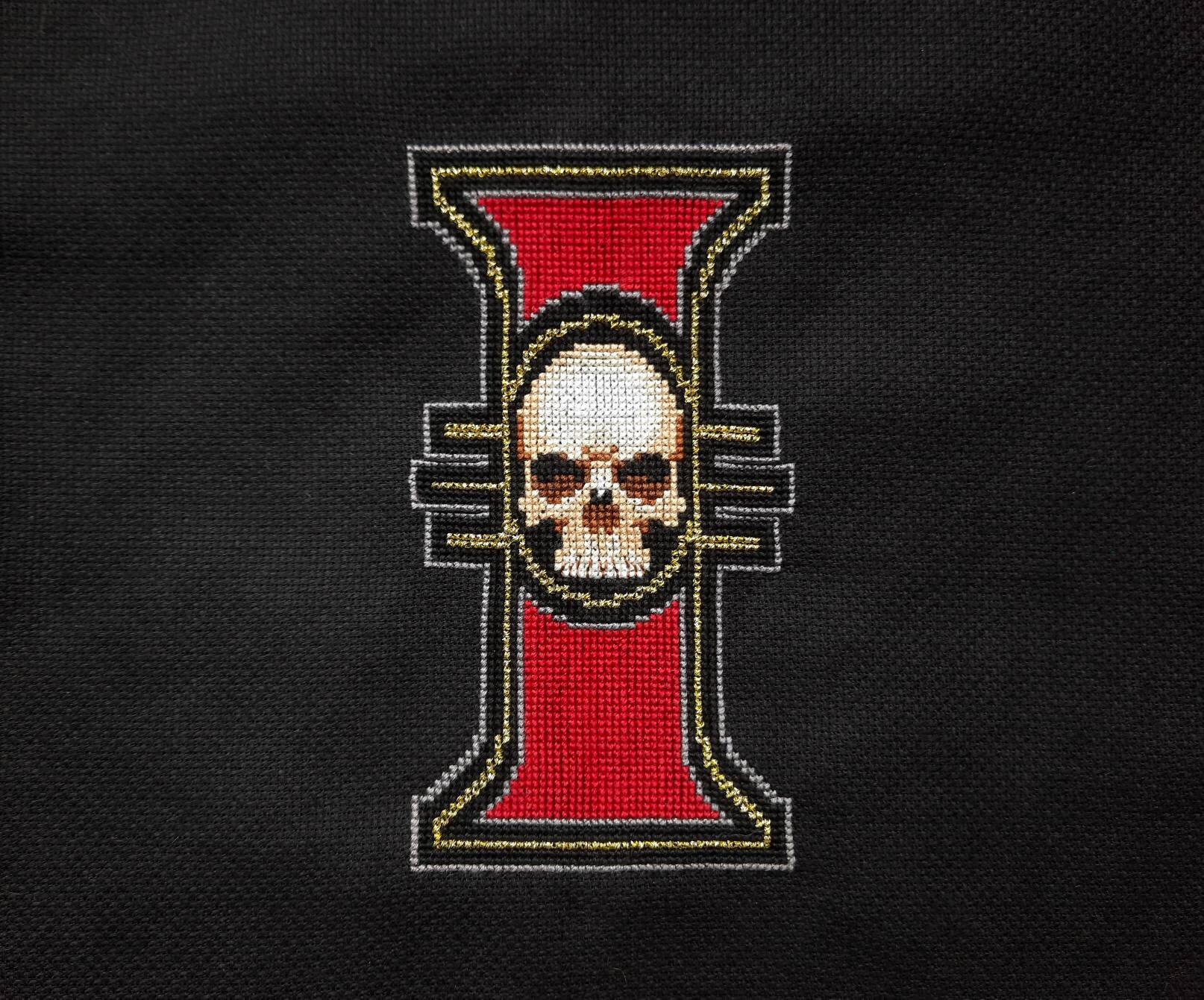 Warhammer 40k Inquisitorial Seal Cross Stitch Pattern Etsy Australia