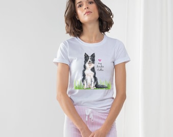 border collie pajama pants