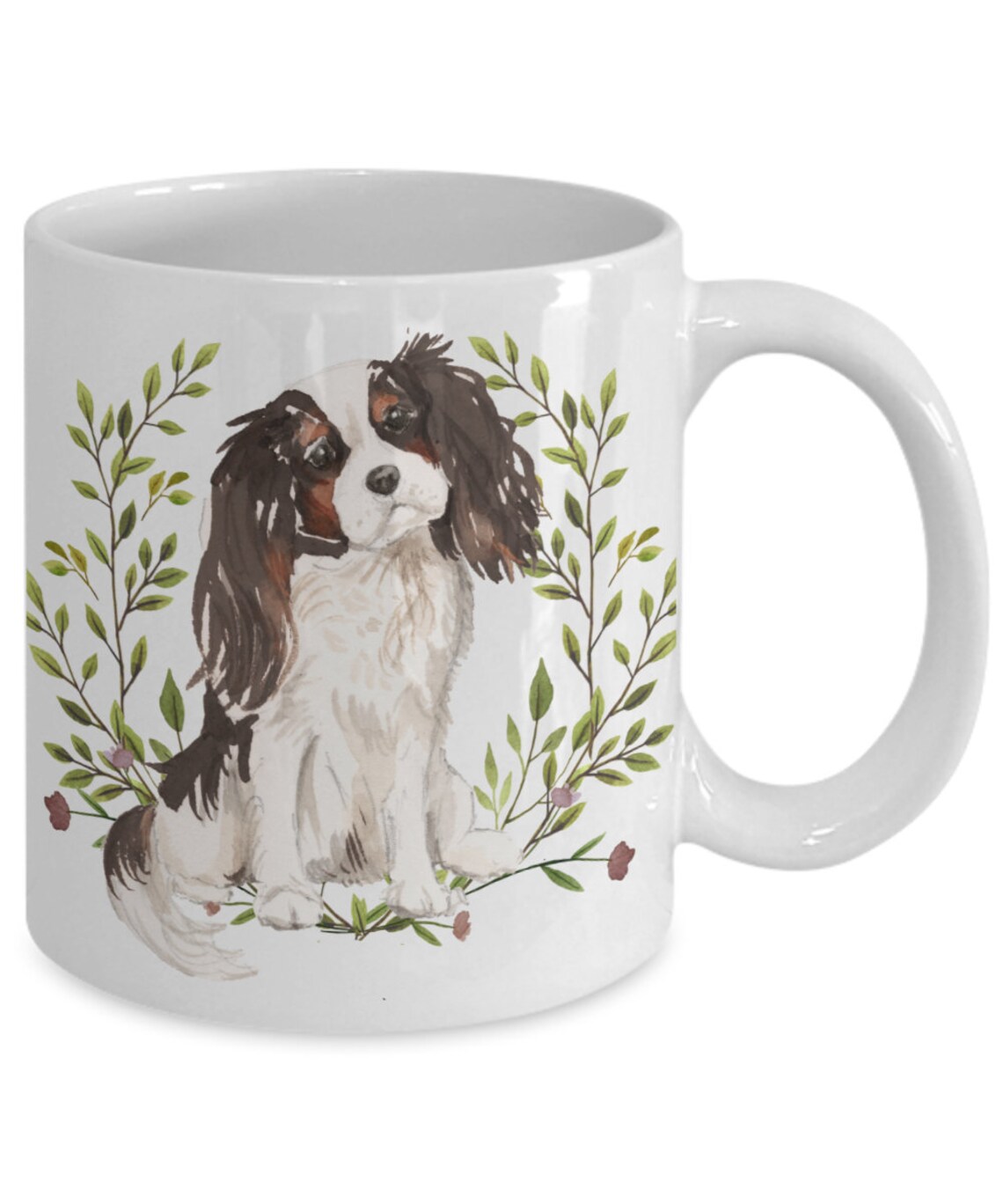 Cavalier King Charles Spaniel Mug Funny Black Tan Spaniel Gift Etsy