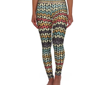 bold print leggings