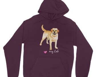 yellow lab sweatshirt