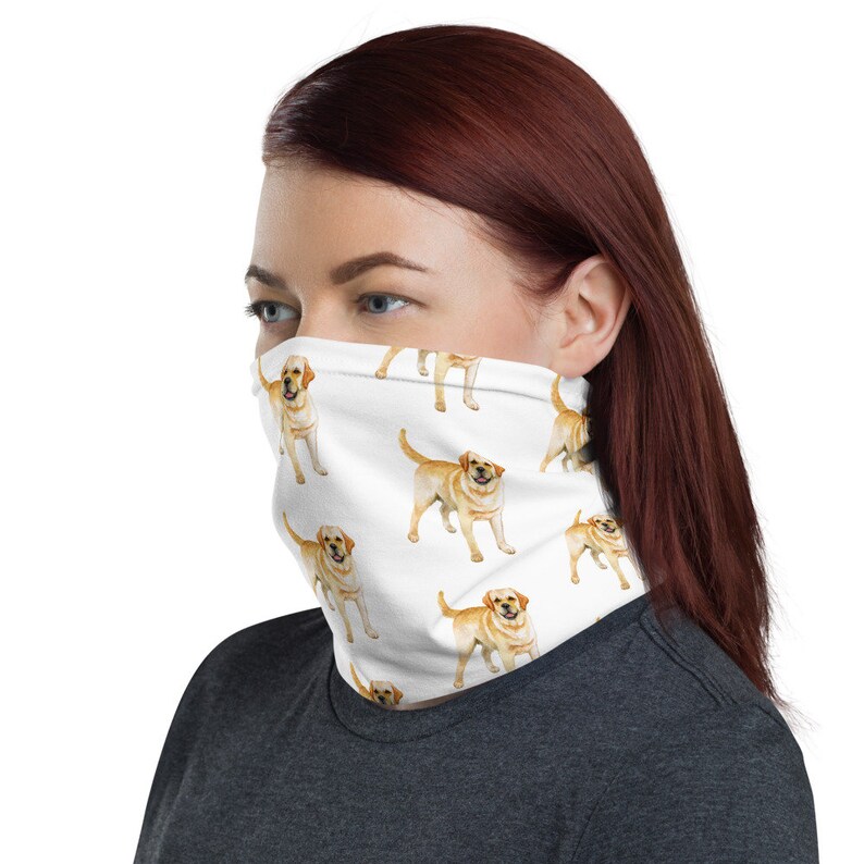 Yellow Lab Labrador Retriever Face Mask USA Face Mask Etsy