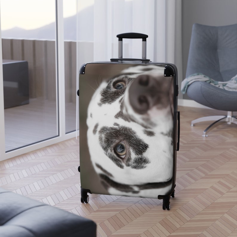Dalmatian Carryon, , Medium or Large Hardcase Luggage image 5