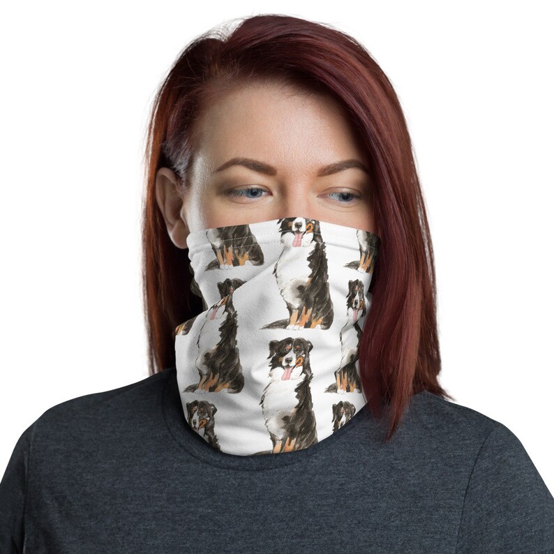Bernese Mountain Dog Face Mask Print Face Mask USA Face ...