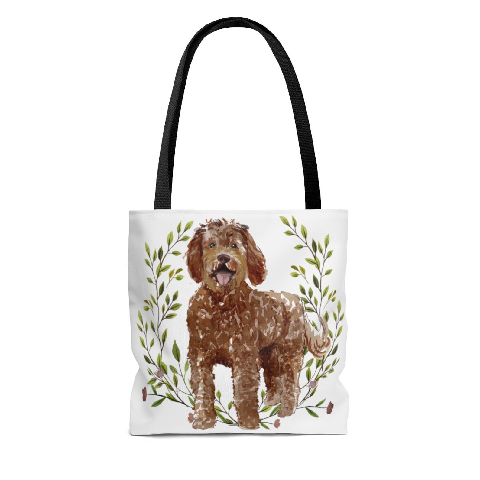 Chocolate Labradoodle Dog Lover Gift for Dog Mom Tote Bag | Etsy