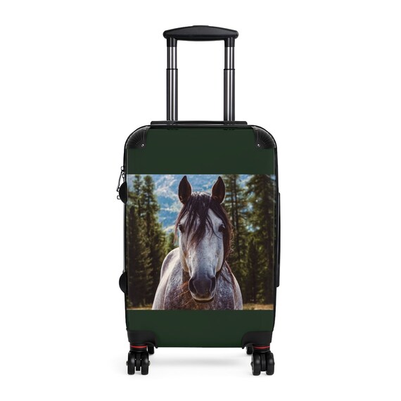 Horse Carryon Medium of Large Hardcase Bagage Etsy