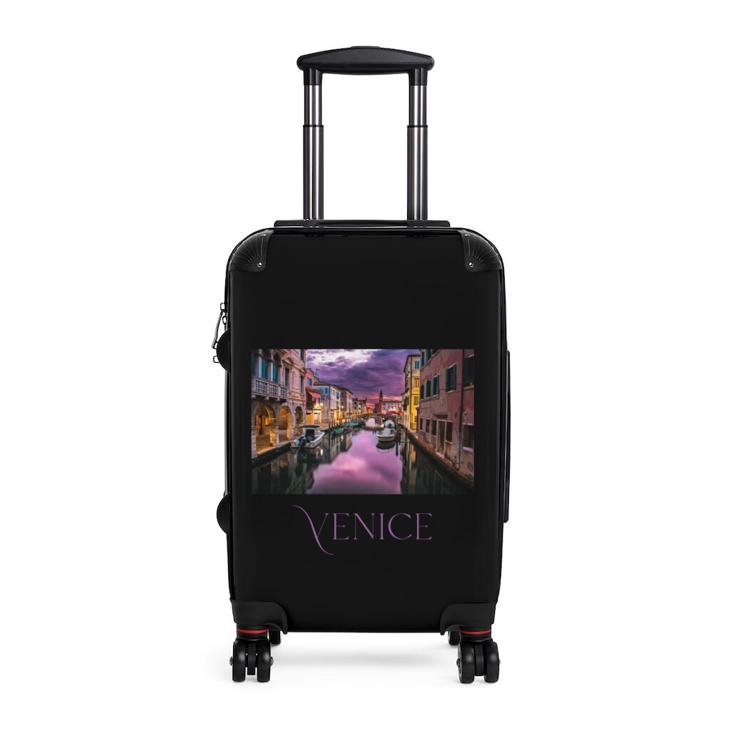 Canal Venice Italy Carryon Luggage Cabin Suitcase Etsy UK