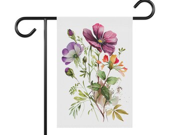 Floral Bouquet Garden & House Banner