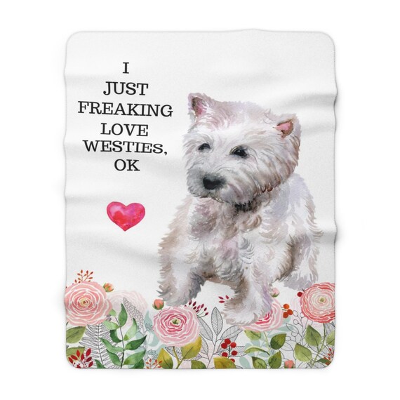 westie blanket