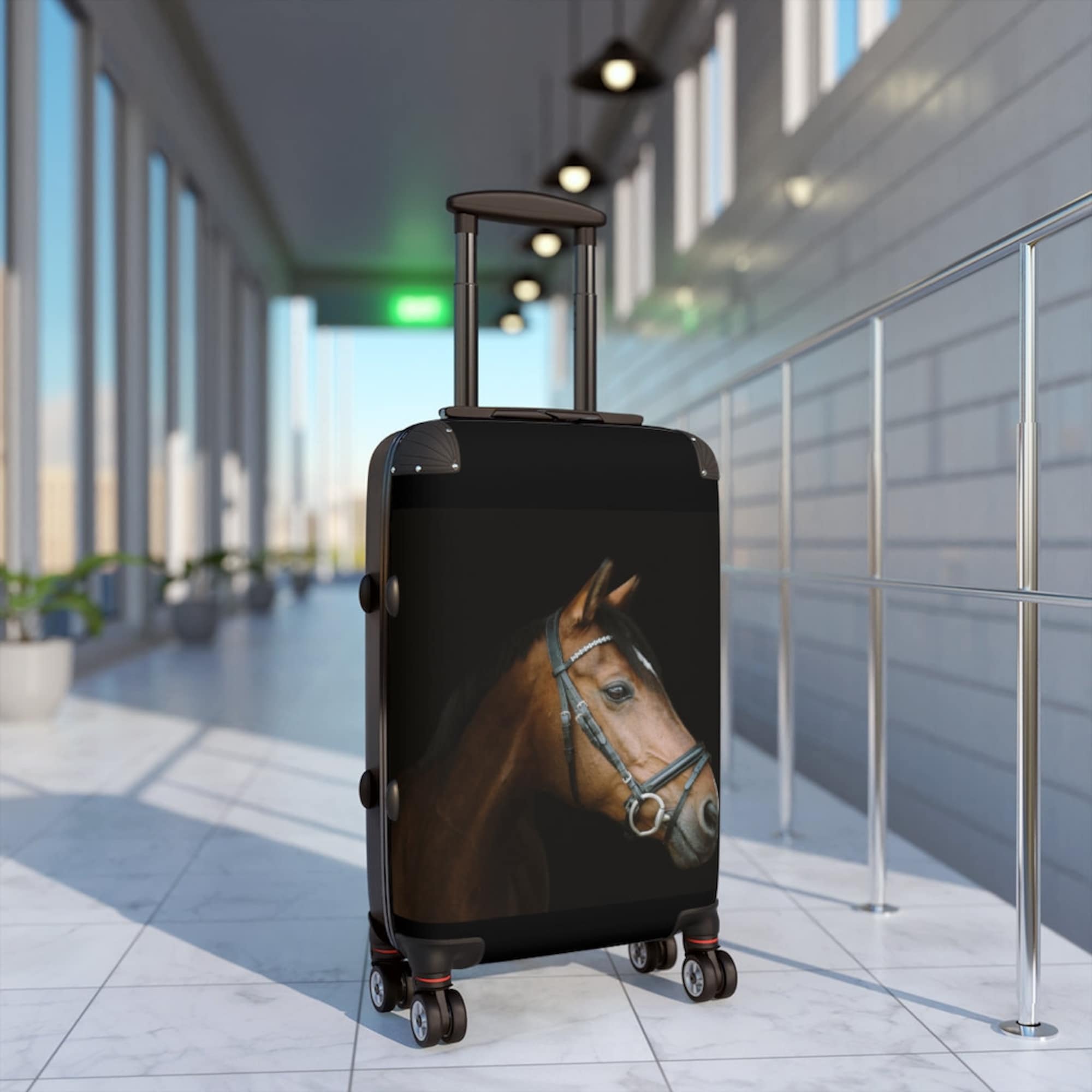 Discover Horse Equestrian Carryon Luggage Cabin Suitcase