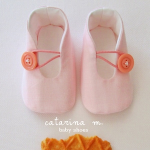 PDF SEWING PATTERN Baby Shoe Model n.1 two variants Catarina M. English image 3