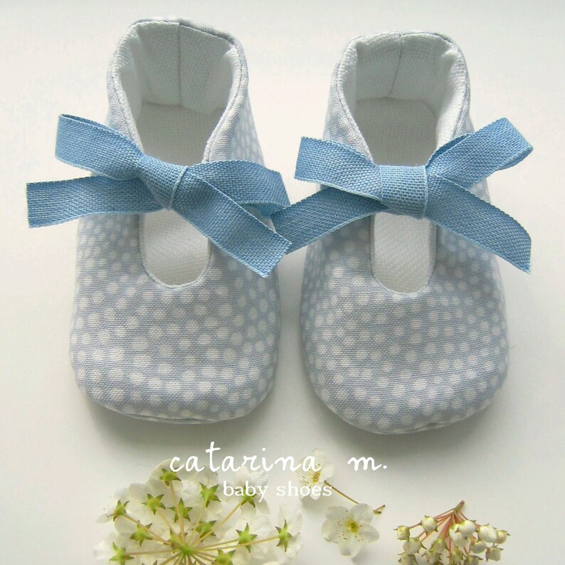 PDF SEWING PATTERN Baby Shoe Model n.1 two variants Catarina M. English image 2