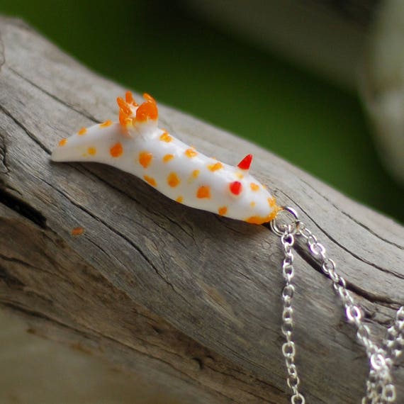 sea clown nudibranch necklace