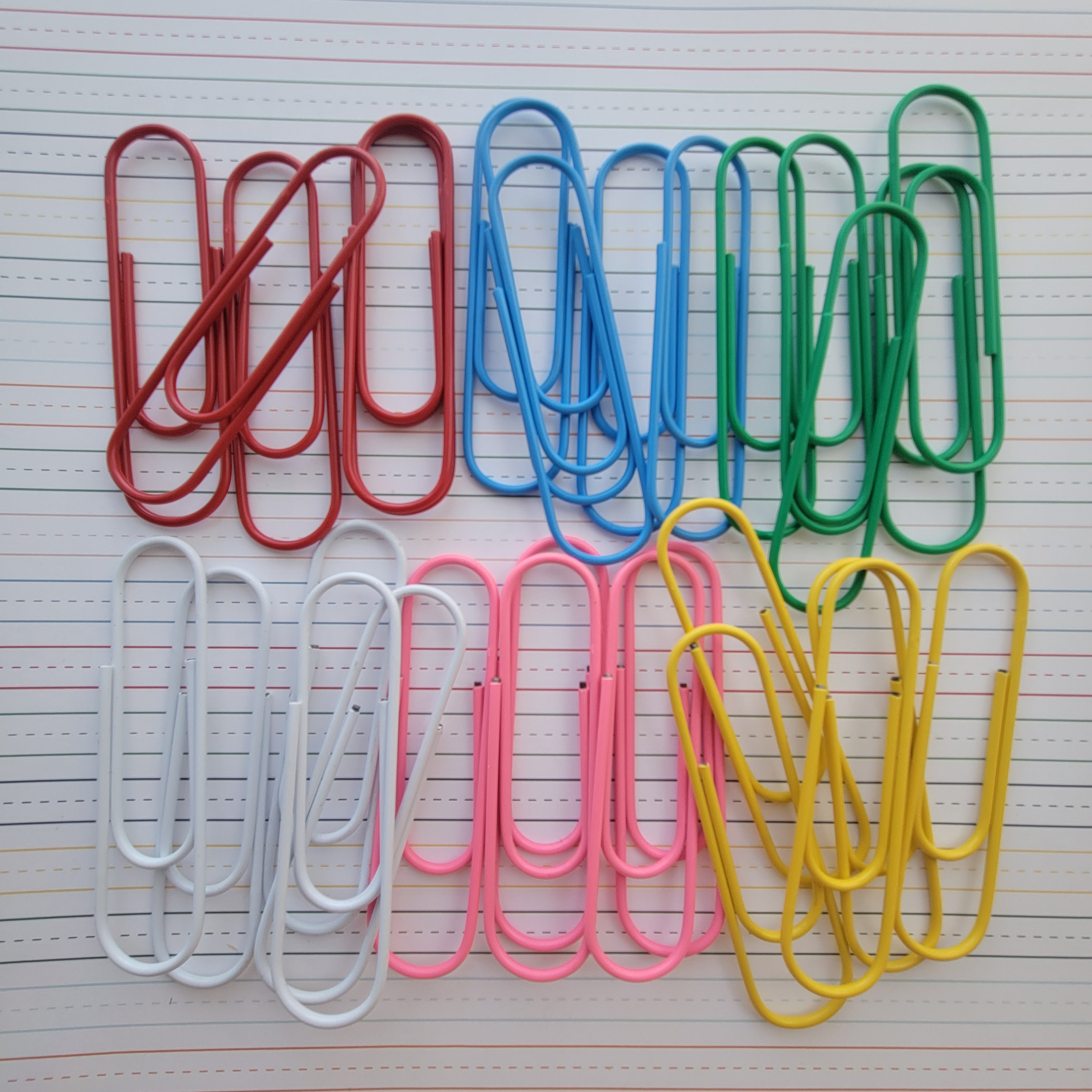 100 SILVER Large Paper Clip Bookmarkers With Glue Pad 3 1/2 Inch SEE COUPON  