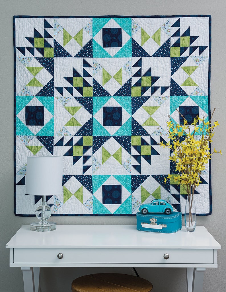 PREORDER Barn Star Sampler Quilt Book by Shelley Cavanna of Etsy