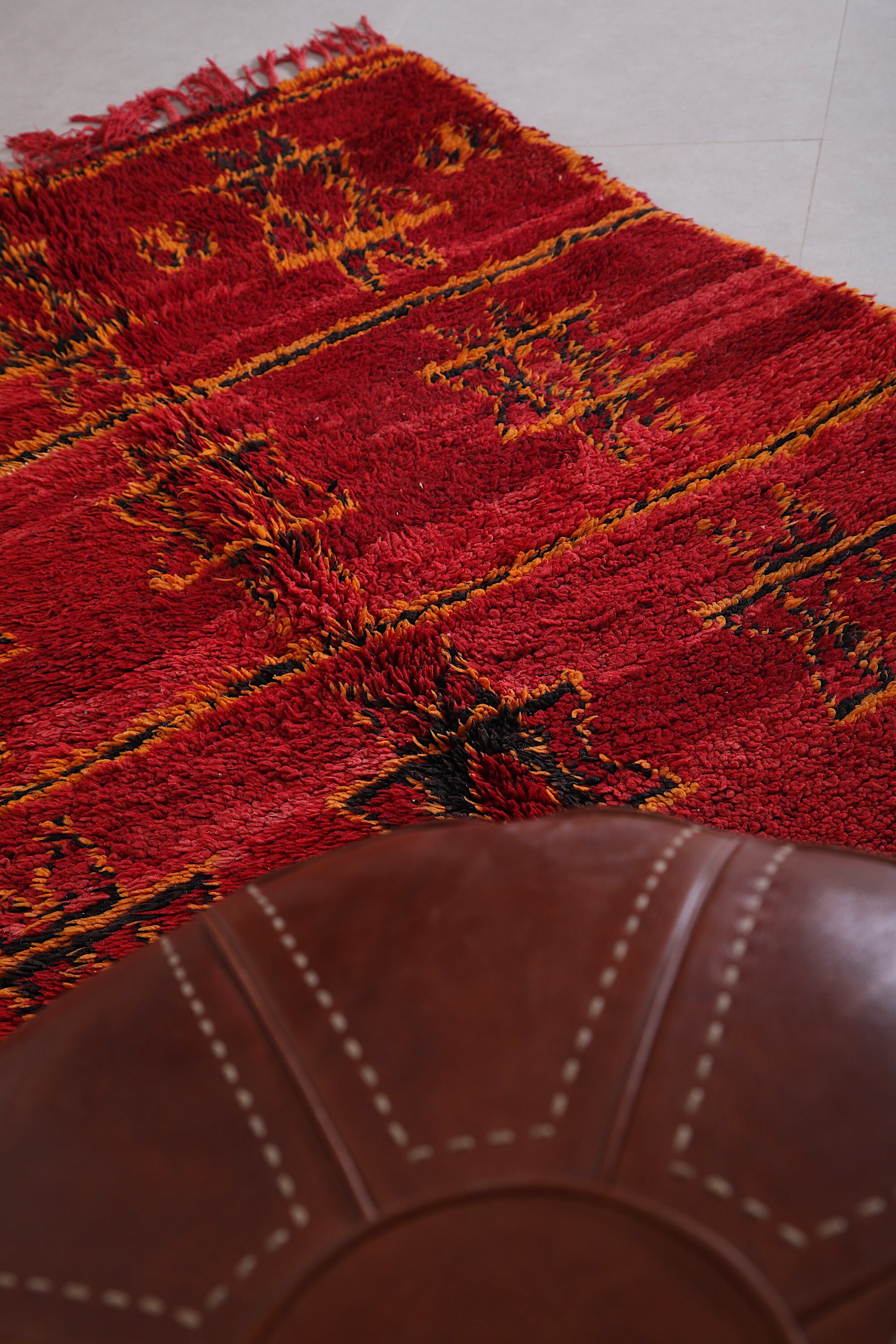 Vintage Berber rug 4.1 FT X 7 FT Moroccan area rug Etsy