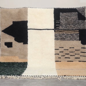 Moroccan rug - Berber rug - Custom Moroccan rug - Beni ourain rug - Handmade rug - Moroccan shag rug - Morocco rug - Moroccan Berber rug