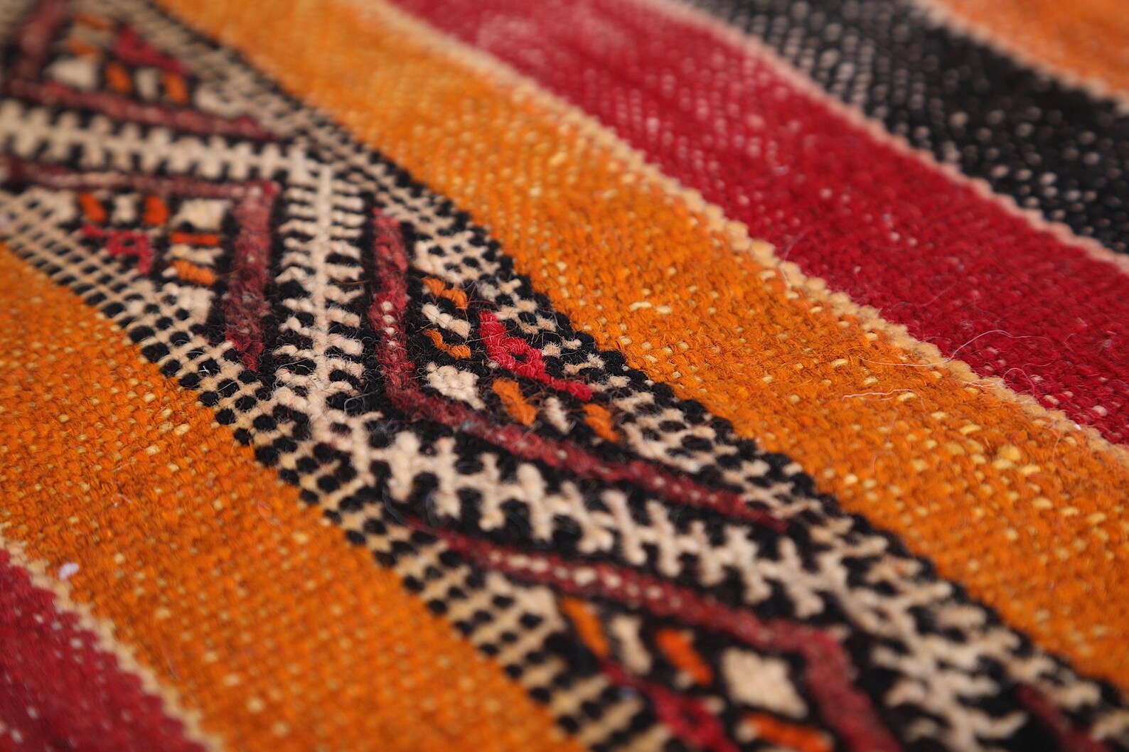 Hallway runner rug 4.9 FT X 10 FT Moroccan rug Large kilim Etsy