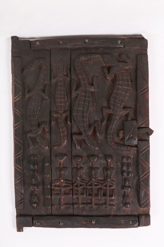 African Dogon Door - Vintage African Door - African Door W