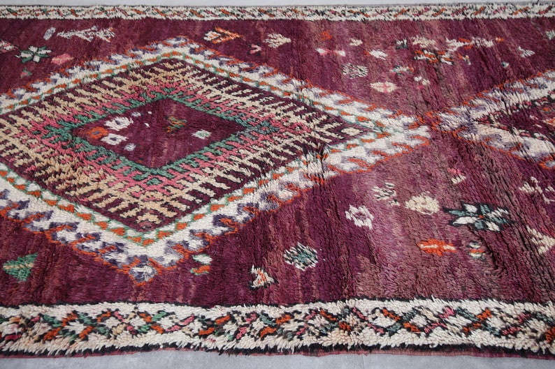 Wholesale Moroccan rugs for sale Vintage Berber rug Morocco rug Handmade rug Boujaad rug Tribal rug Vintage rugs Wool rugs image 8