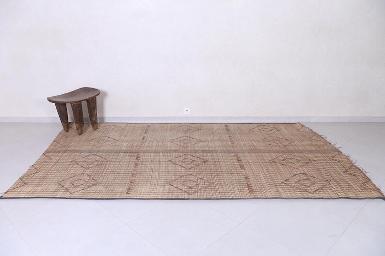 Tuareg Rug 6.3 X 10.9 Feet Old Nomad Rug - Reed Leather Rug ...