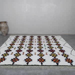 Amazing berber rug Moroccan rug Traditional Handmade tribal rug Morocco rug Living room rug custom size rug Wool area rug image 2