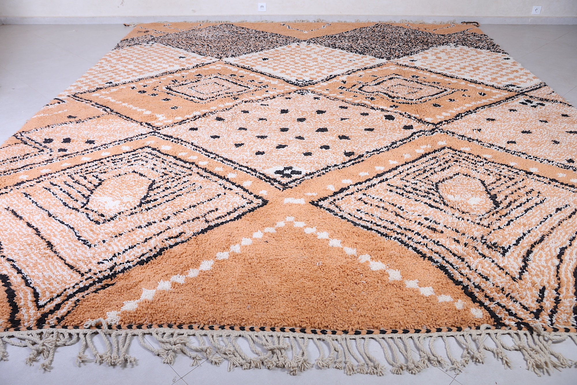 Authentic Beni Ourain Rug - Moroccan Rug - Custom Rug - Handmade Rug ...