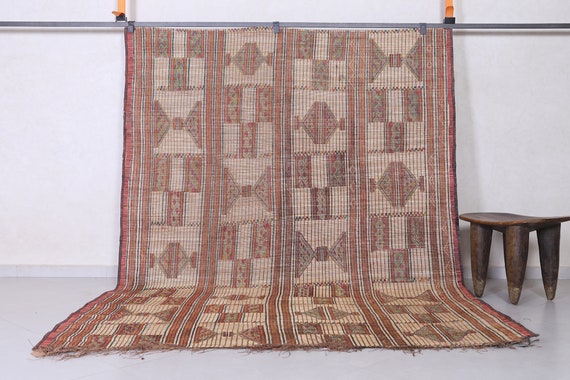 rechtop Zeestraat samenvoegen Toeareg tapijt vintage 66 x 93 voet oud Afrikaans tapijt - Etsy België