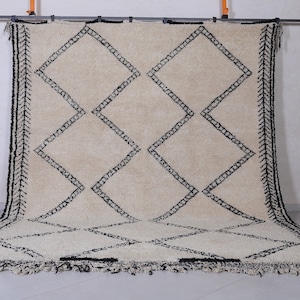 Beni ourain rug - Custom moroccan rug - Handmade rug - Beni ourain rug - Custom rug - Handmade rug - Morocco rug - Moroccan berber rug