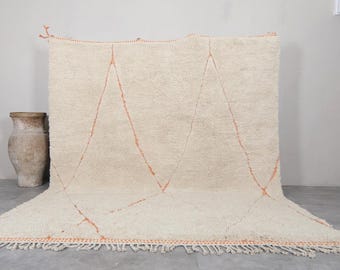 Authentic moroccan rug - Beni ourain rug - Custom handmade rug - Genuine lamb wool - Moroccan berber rug - Morocco rug - Beni ourain rug