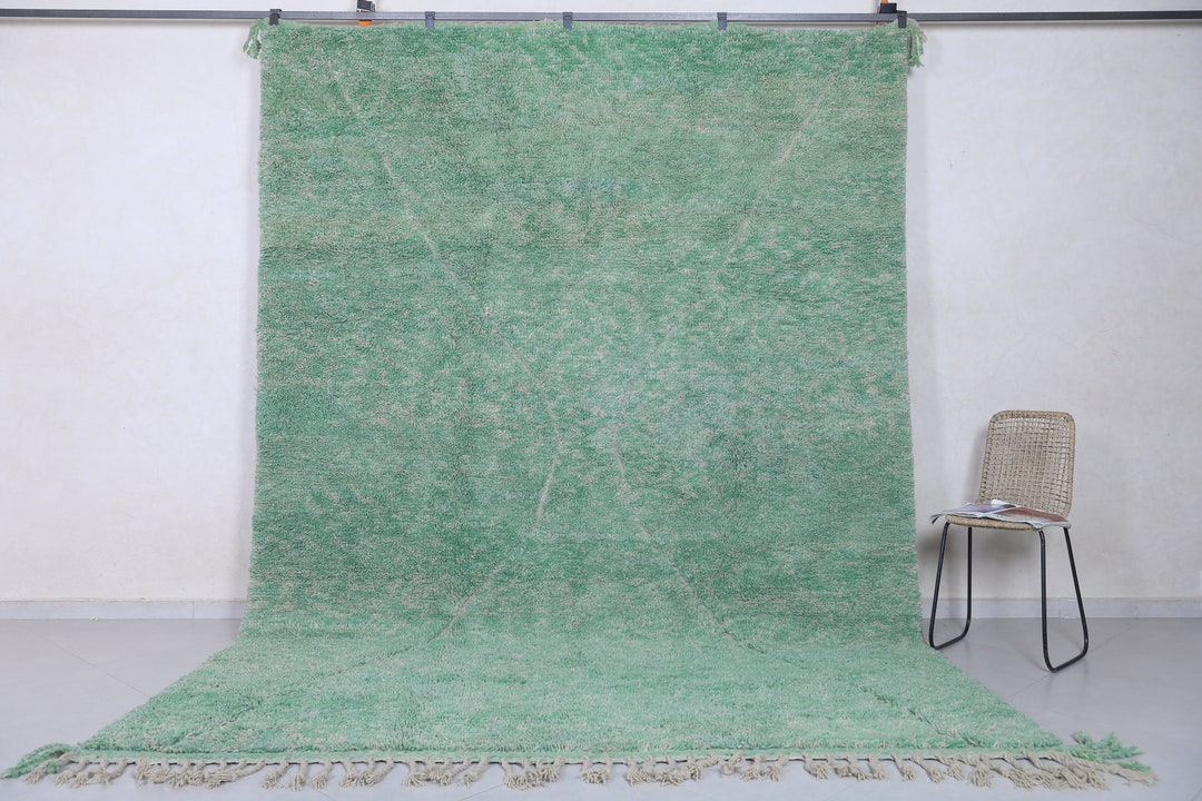 Greenarbic Rug Patterns Moroccan Rug Green - Green Rug - Moroccan Rug - Handmade Rug - Beni ...