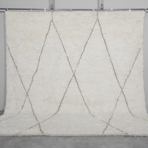 Moroccan rug amazing - Berber rug - Wool area rug - Minimalist rug - Beni ourain rug - Custom rug - Handmade rug - Moroccan area rug