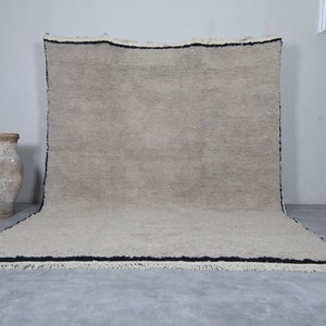 Beni ourain rug Stone -Moroccan berber rug - Handmade rug - Custom size rug - Handmade rug - Morocco rug - Moroccan rug - Wool rug