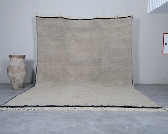 Beni ourain rug Stone -Moroccan berber rug - Handmade rug - Custom size rug - Handmade rug - Morocco rug - Moroccan rug - Wool rug