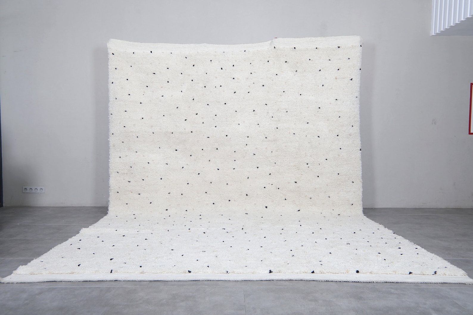 Dot Texture Rug Moroccan Rug Dots - Beni Ourain Rug - Custom Handmade Rug - Berber Rug ...