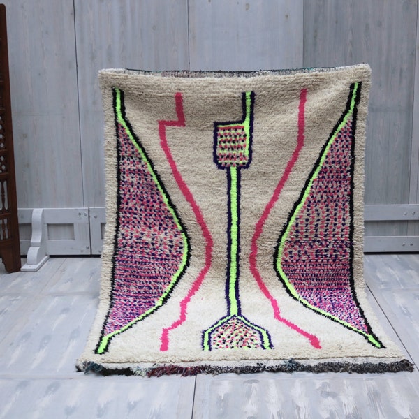 AUTHENTIC Tapis azilal 4x6 tribal KILIM Azilal berber TAPIS alfombras berber teppish kelim rug vintage rug bohemian rug