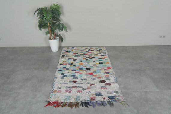 新品未使用　Moroccan boucherouite rug ポシャルウィット Boucherouite / 19 ボシャルウィット - W standard