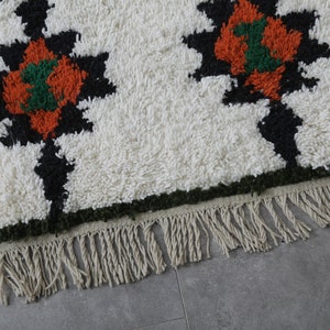 Amazing berber rug Moroccan rug Traditional Handmade tribal rug Morocco rug Living room rug custom size rug Wool area rug image 6