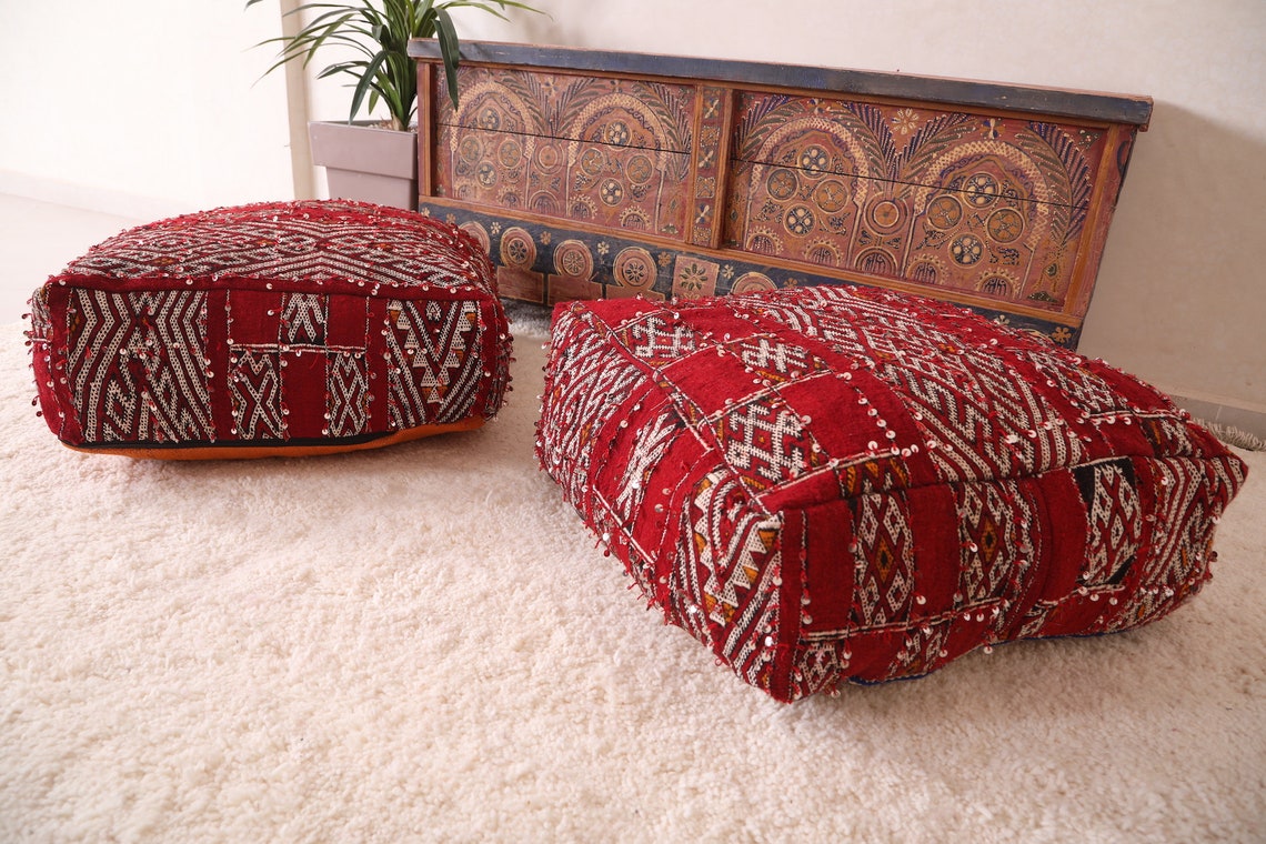 Kelim KissenBezüge Marokkanischer Kelim Kissen Großes | Etsy