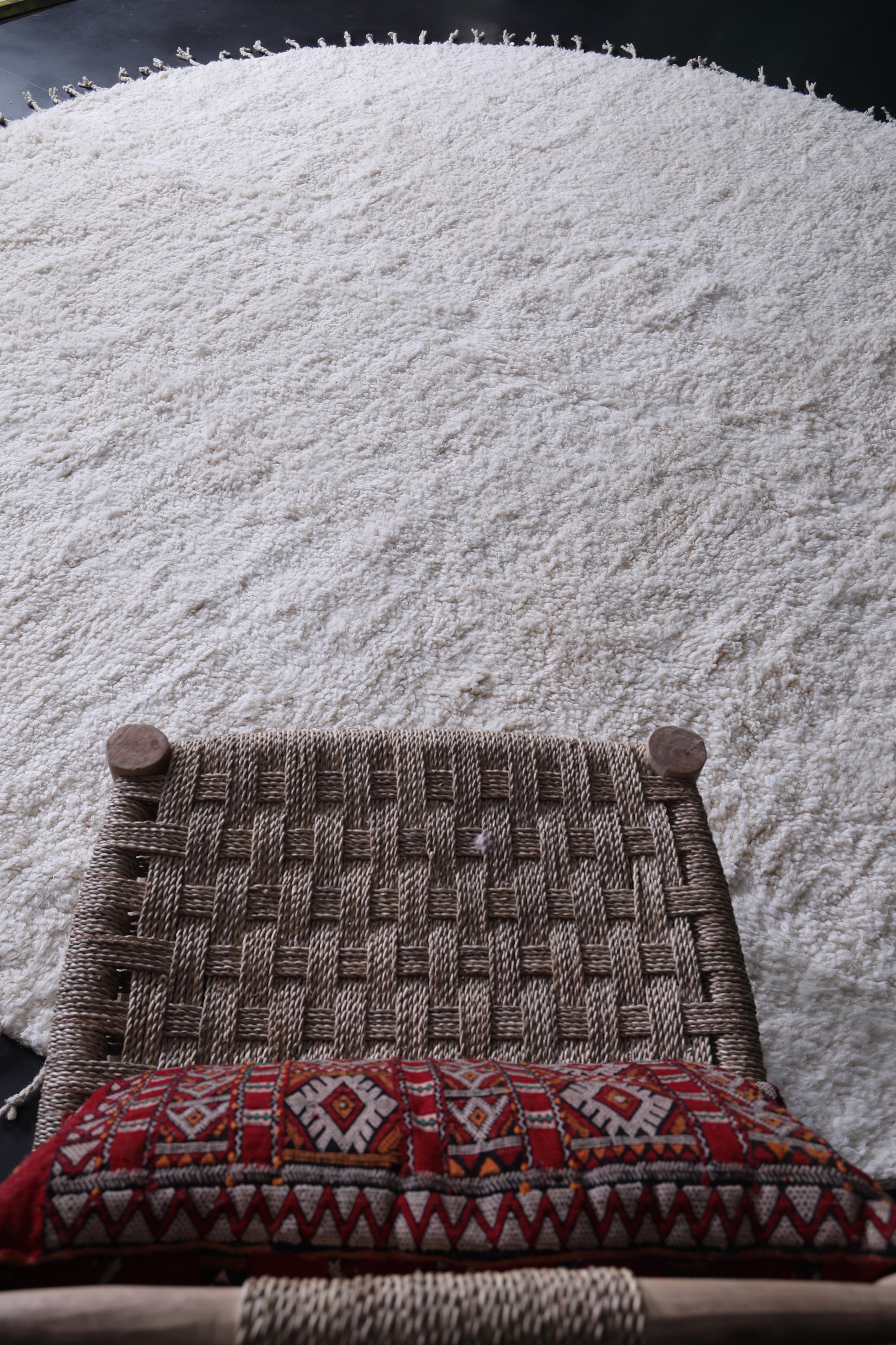 Round Rug Handmade Moroccan Round Rug - Handmade Round Rug - Berber Round Rug - Custom ...