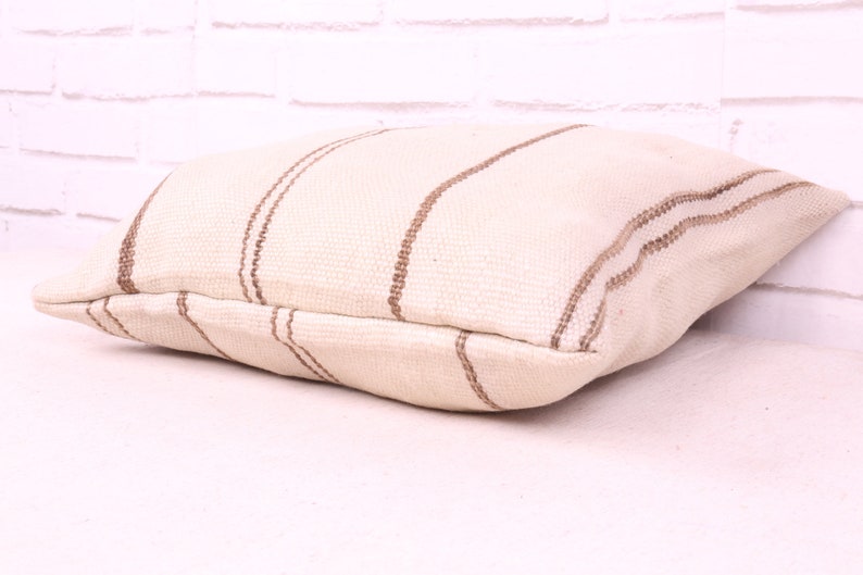 Vintage Moroccan pillow 14.1 inches X 16.5 inches
