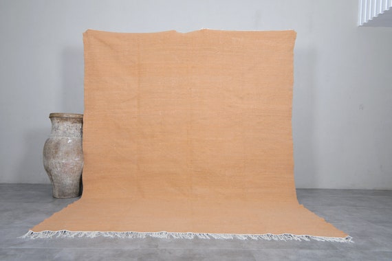 Custom moroccan rug taupe - Flat woven rug - Morocco rug - Taupe rug - Berber rug - Moroccan area rug - Living room rug - Handmade rug