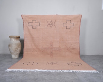 Amazing tuareg style rug - Custom moroccan rug - Handmade moroccan mat - Moroccan wool rug - Custom size rug - Morocco rug - Berber rug