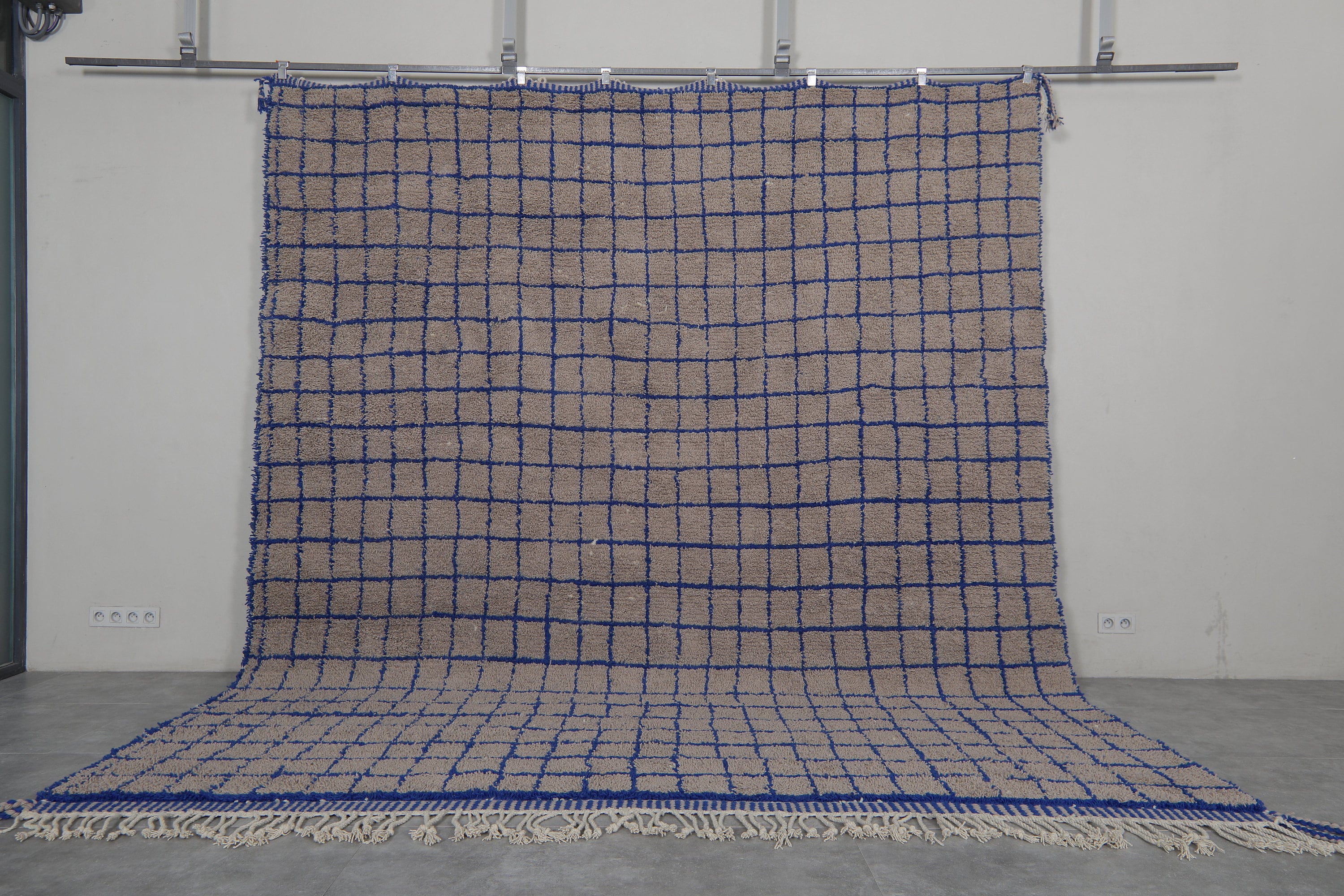 Moroccan grid rug - Berber rug - Handmade rug - Moroccan area rug - Morocco rug - Custom size rug - Grid rug - Morocco rug - Wool rug