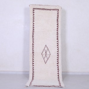 Moroccan runner rug - Beni ourain rug - Hallway rug - Entryway rug - Long runner rug - Custom rug - Wool rug hallway - Berber rug runner