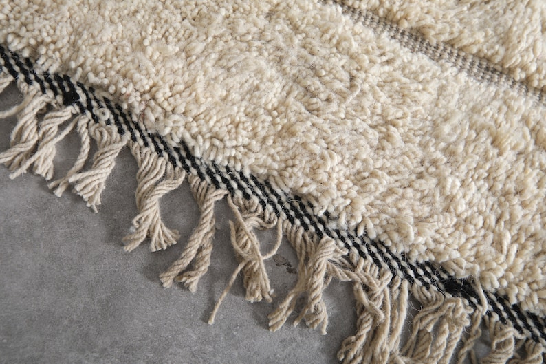 Handmade Berber rug 8.1 x 10.9 Feet Contemporary rug Beige rug Berber rug Moroccan rug Morocco rug Handmade rug Wool rug image 7